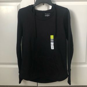 S Fleece black Hoodie Tek Gear new